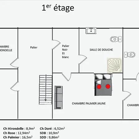 بيت للعطل Tanzanie 20pers Jacuzzi, Billard Baby, 30min Le Luot