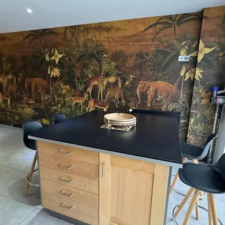 بيت للعطل Tanzanie 20pers Jacuzzi, Billard Baby, 30min Le Luot